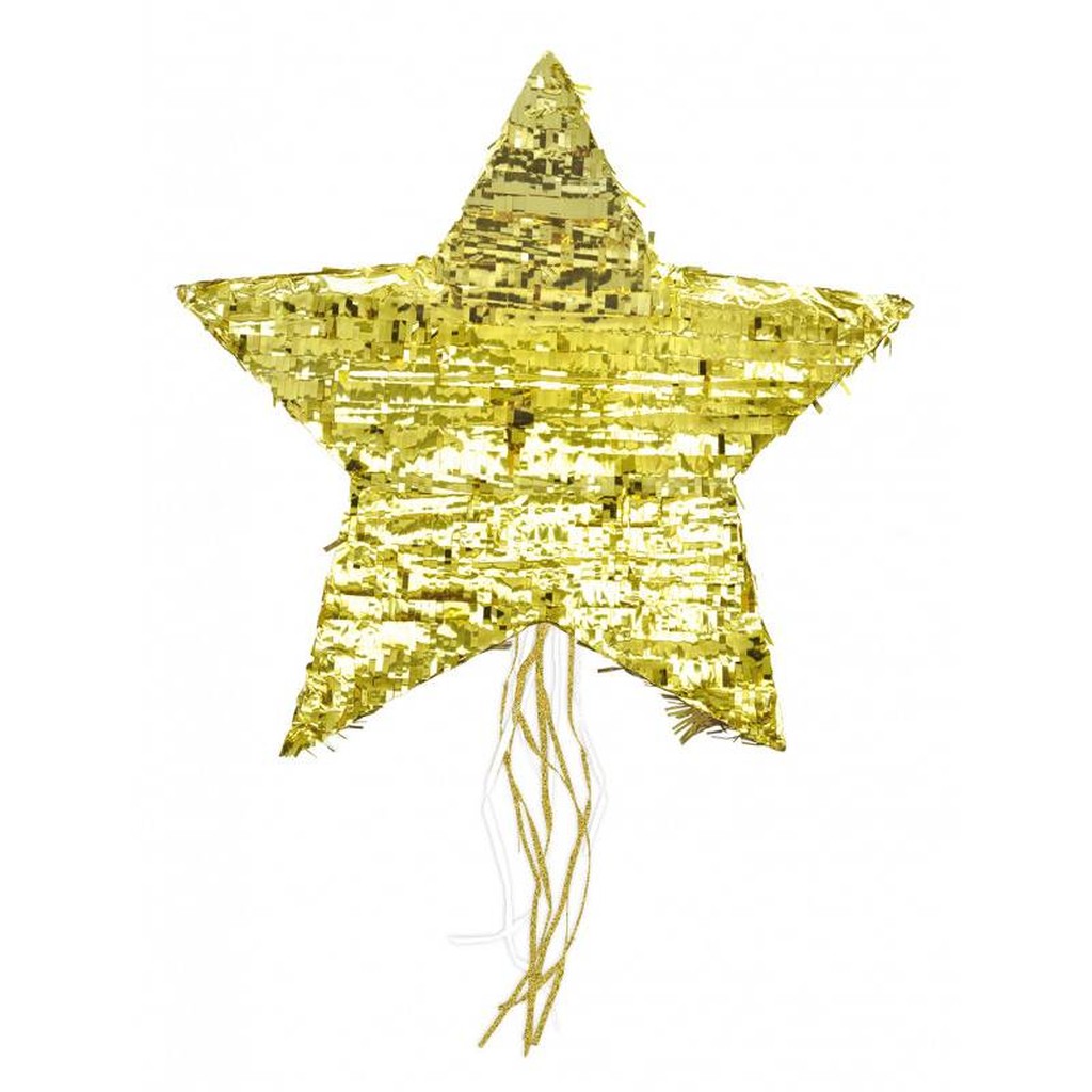 Pinata goldener Stern von scrapcooking