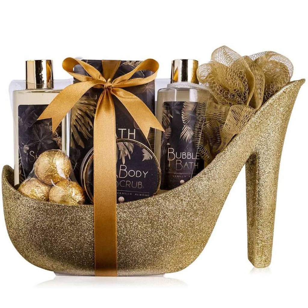 Luxury Badeset mit Glitzerschuh