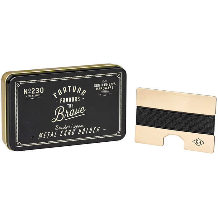 Porte-Cartes de Crédit en Cuivre