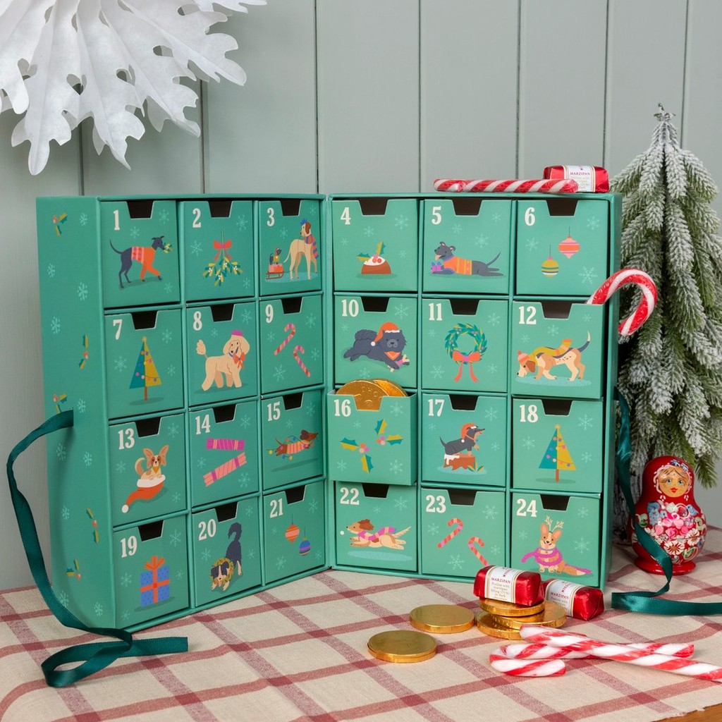 Festive Friends Adventskalender zum Selberfüllen