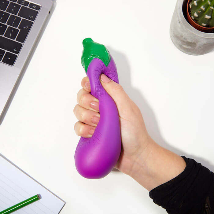 Eggplant Stressball