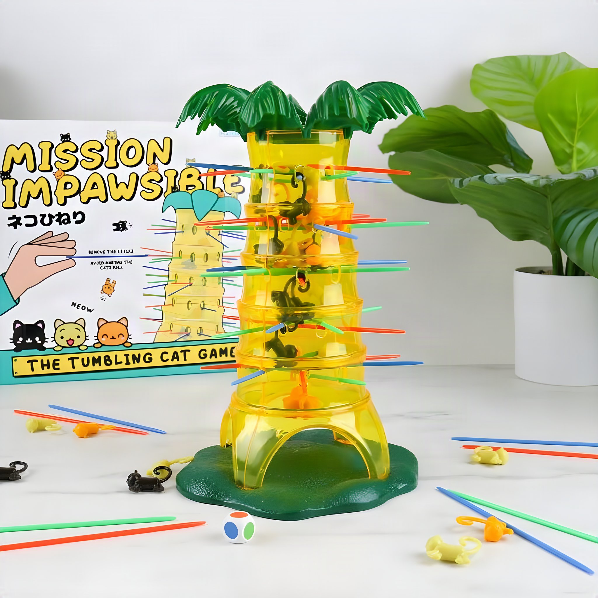 Mission Impawsible Katzenturm Spiel von Gift Republic