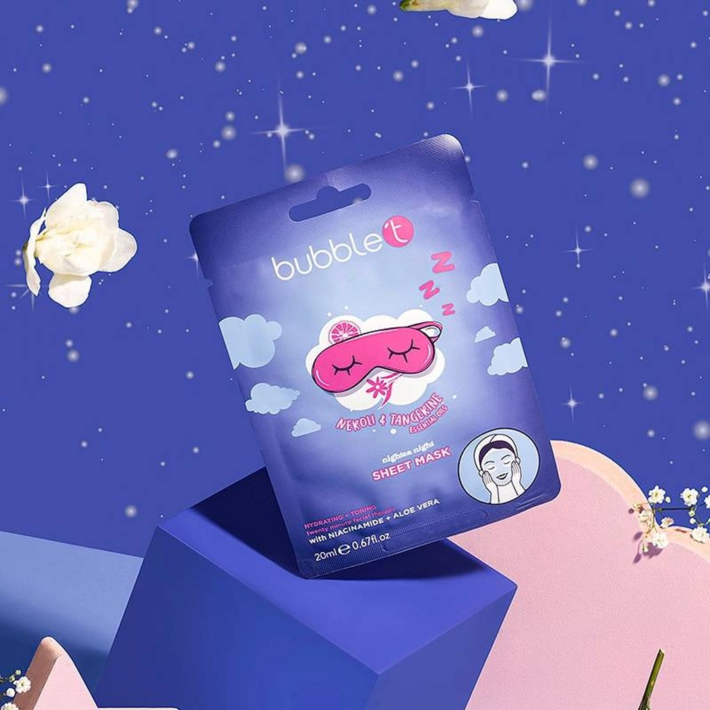 Neroli &amp; Tangerine Feuchtigkeitsmaske &ndash; 20ml von BubbleT