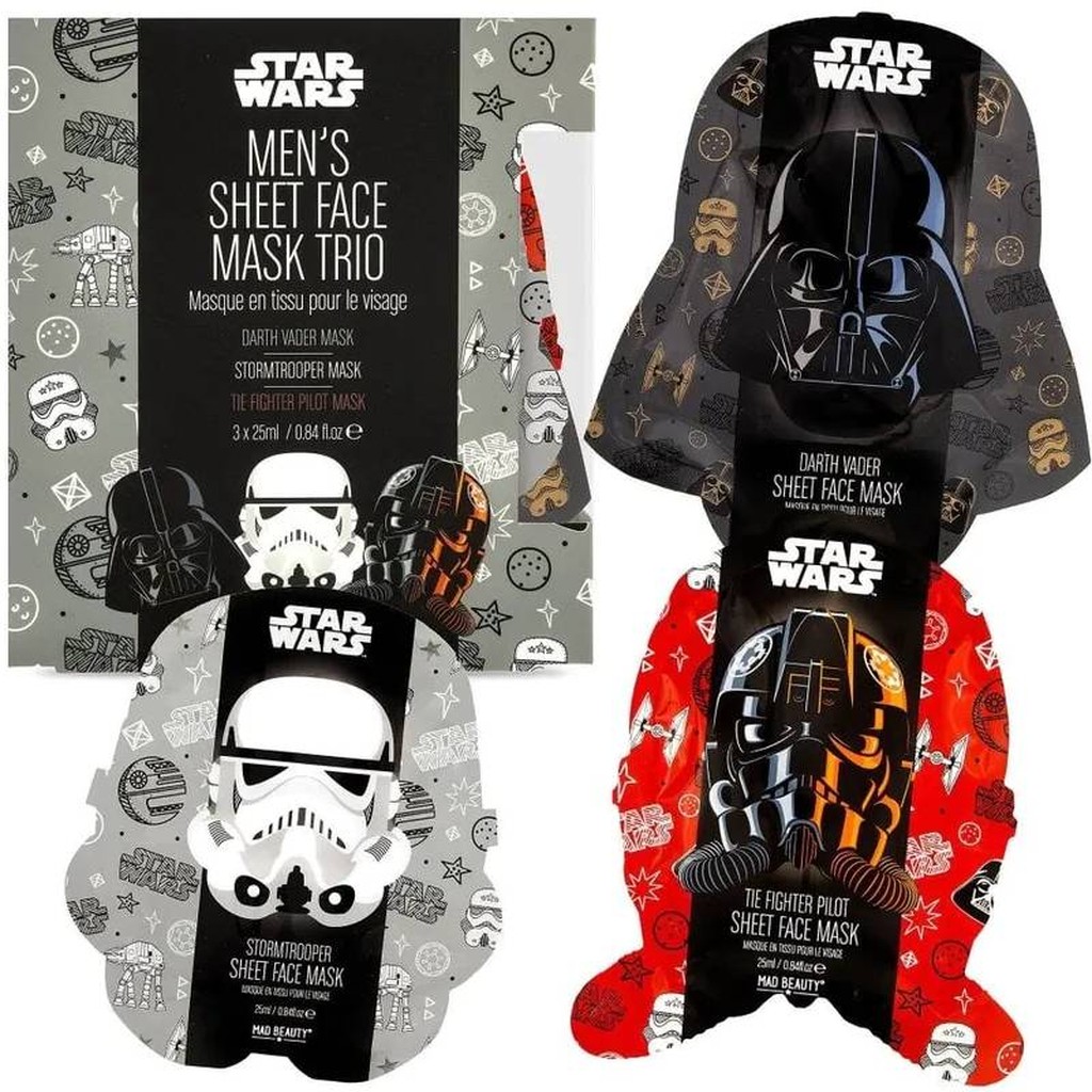 Starwars Gesichtsmasken Geschenkset von madbeauty