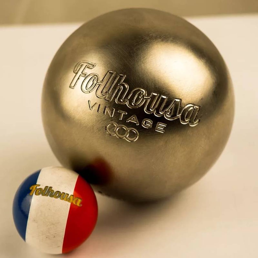 Pétanque-Kugelset Folhousa Vintage