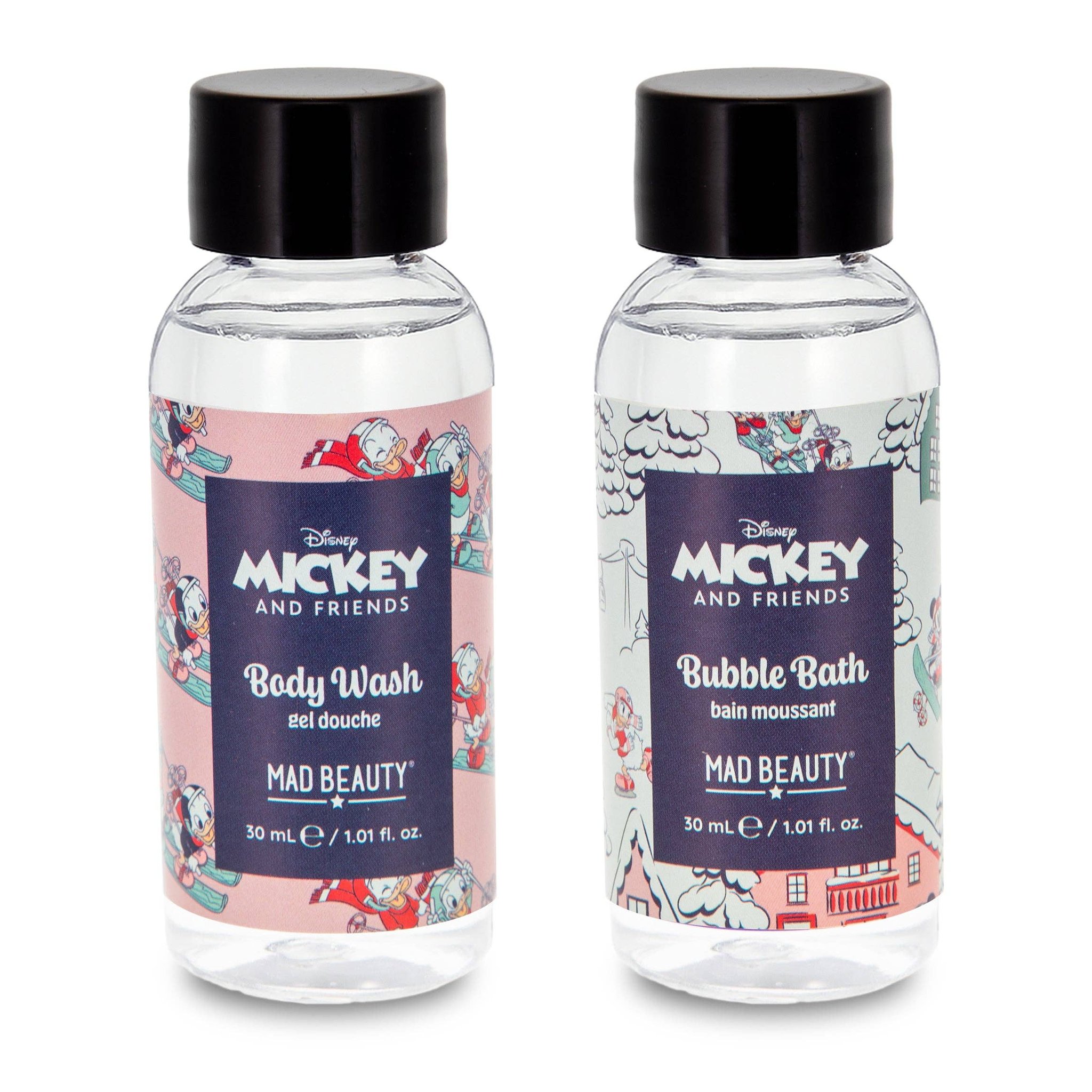 Calendario dell'Avvento Mickey Mouse edizione Ski – gel doccia e bagnoschiuma
