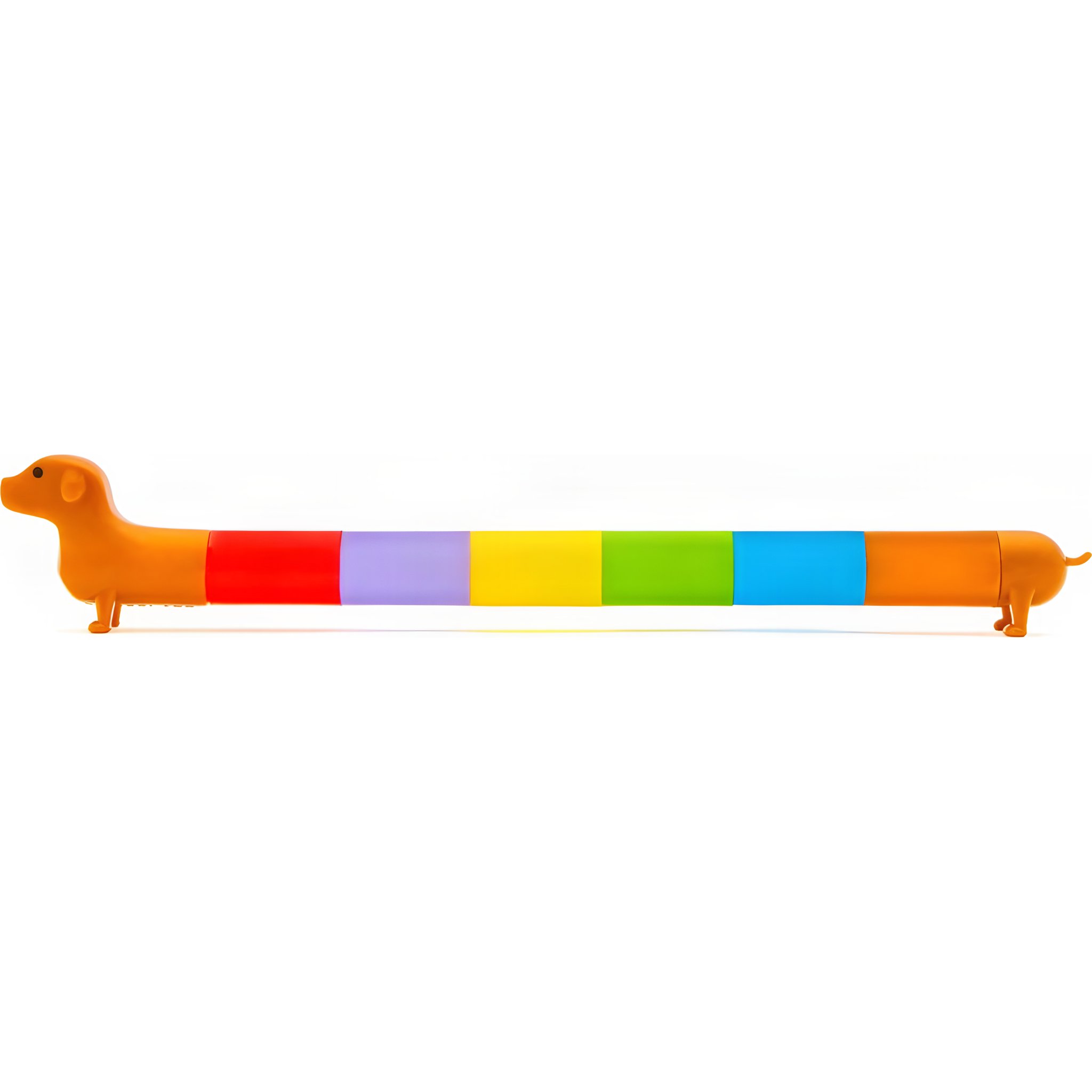 Regenbogen-Dackel-Textmarker