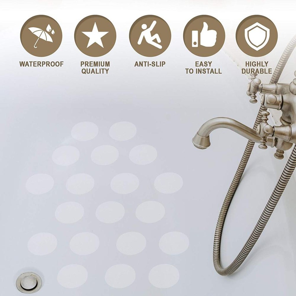 18 Anti-Rutsch-Aufkleber