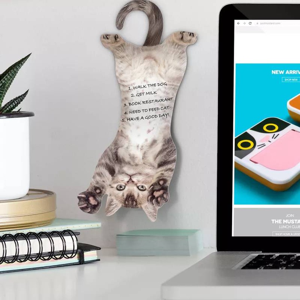 Haftnotizen Hängende Katzen von mustard