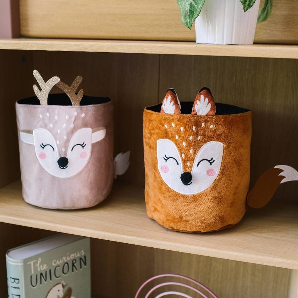 Deer & Fox Storage Baskets