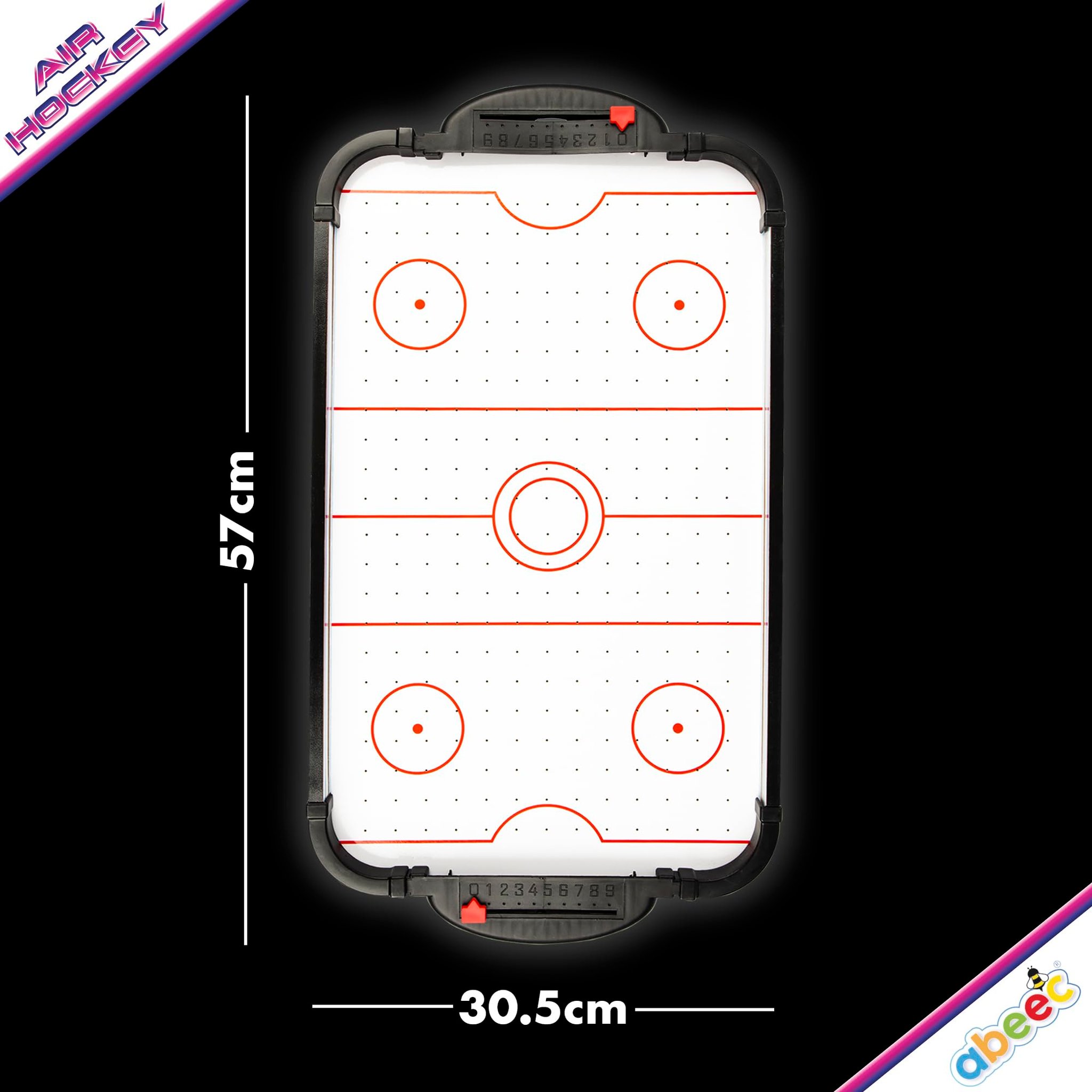 Air hockey de table avec éclairage LED (Bild 5)