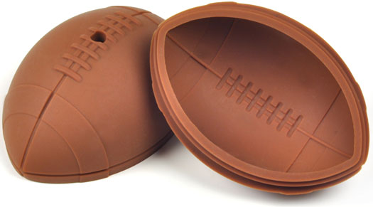 Eiswürfelform Football