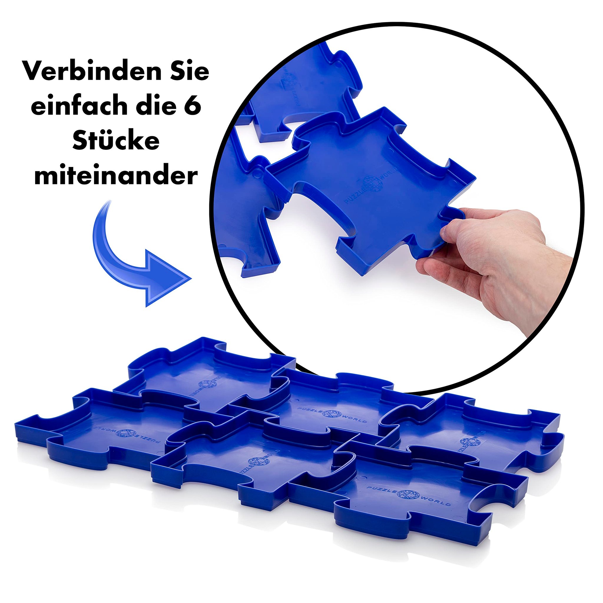 Puzzle-Sortierschalen 6er-Set (Bild 4)