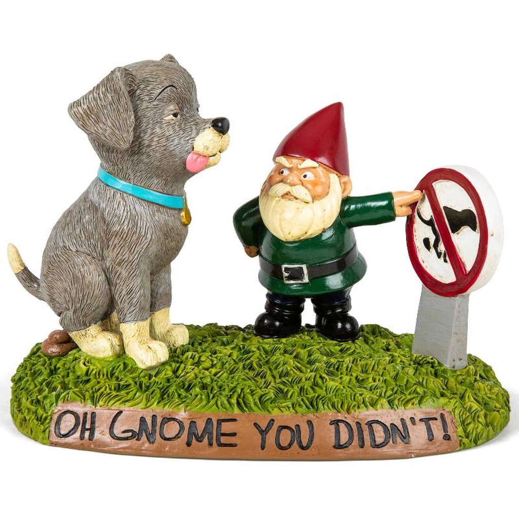 Kackverbot-Gartenzwerg von Bigmouth