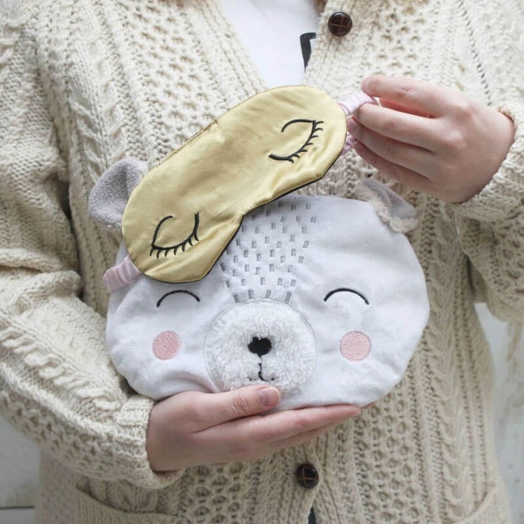 Bear Hottie and Eye Mask