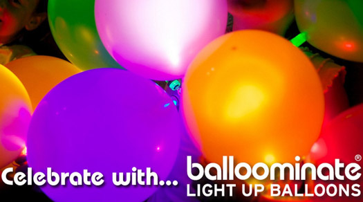 Farbwechselnde LED Luftballons Ballominate