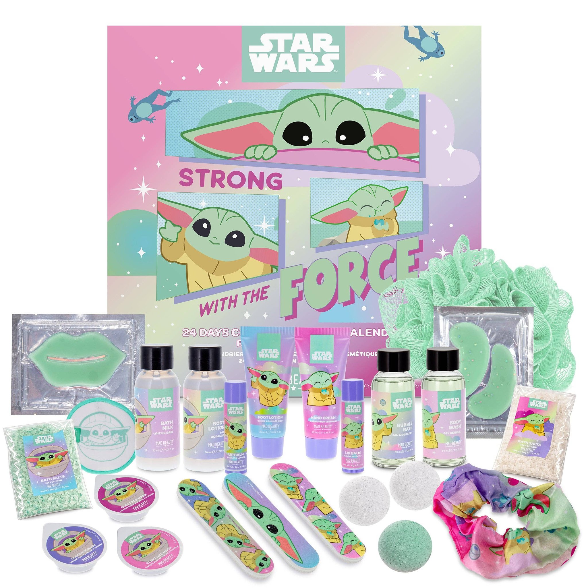 Star Wars Grogu Adventskalender – Kalender mit allen 24 Produkten