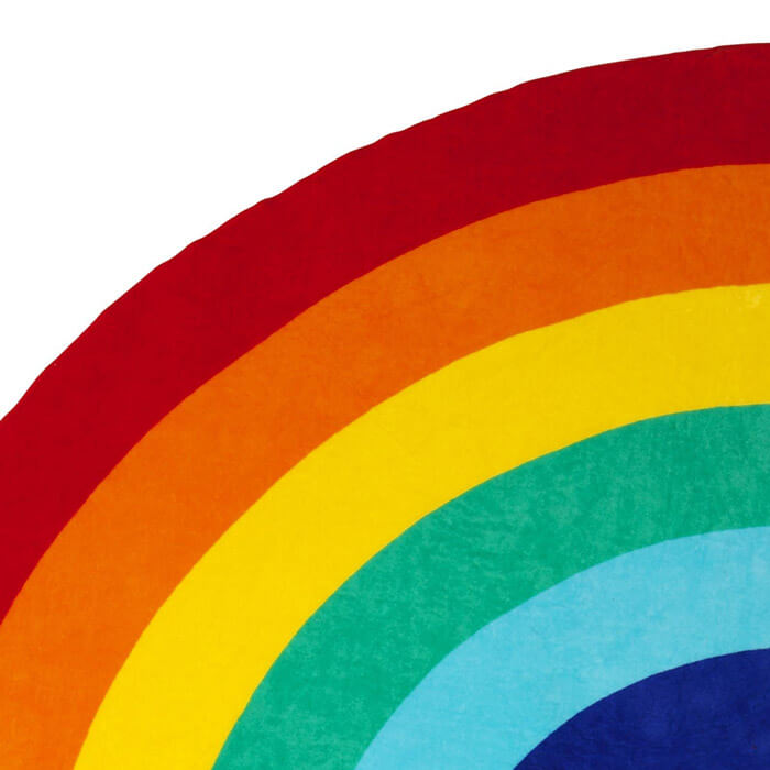 Serviette de Plage Arc-en-Ciel