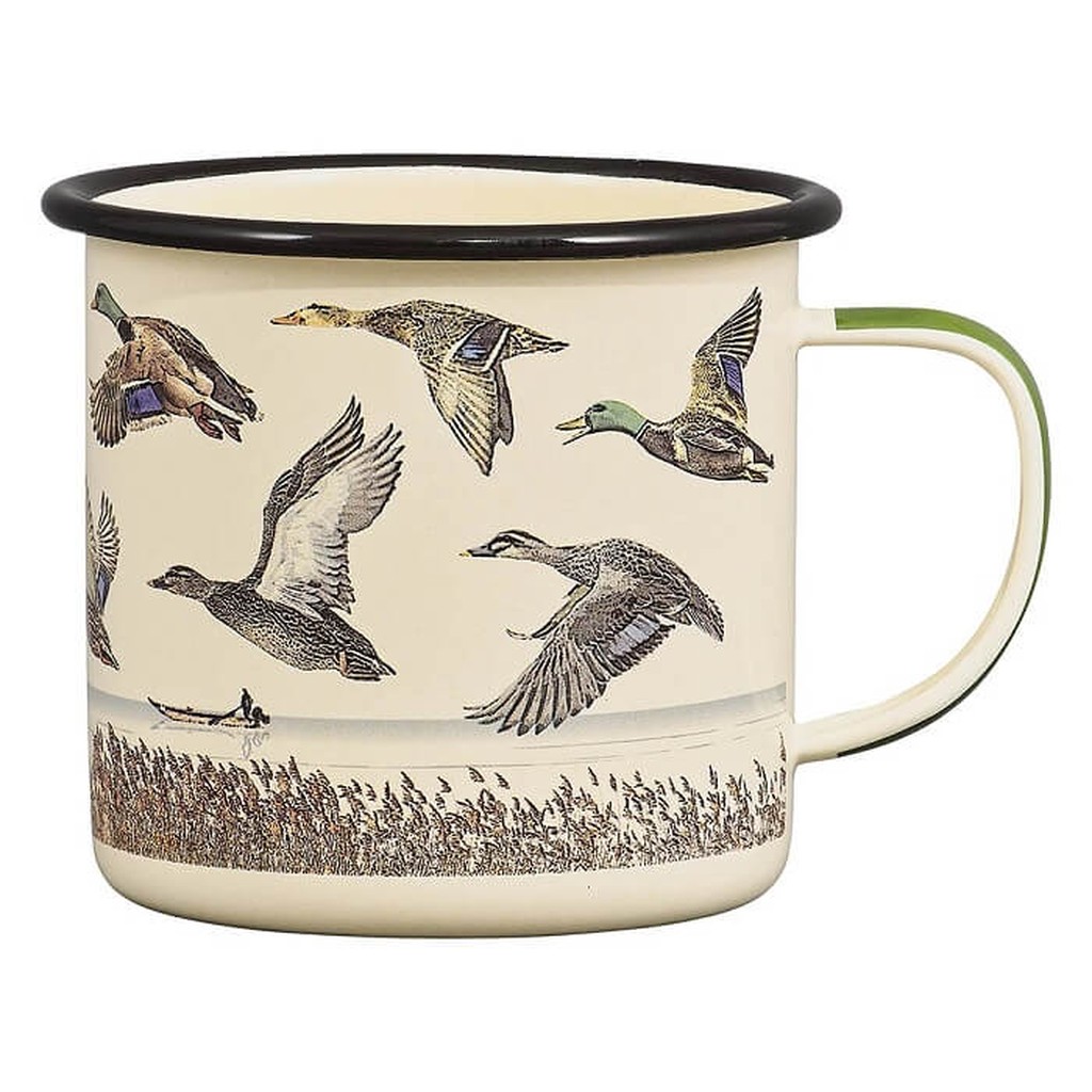Emaille Tasse Duck and Lake Gentlemen's Hardware