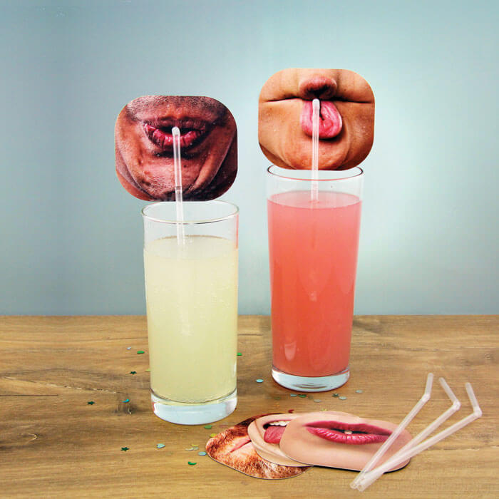 Face Straws