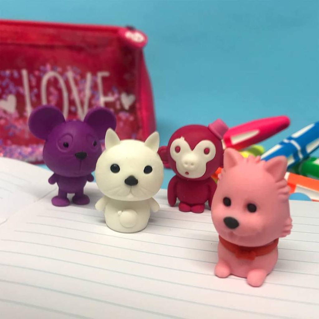 Tier Radiergummis von Tinc.