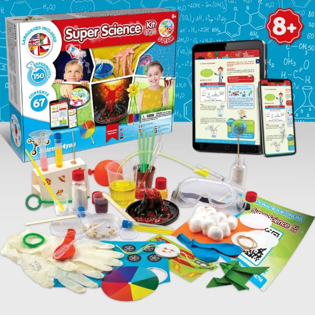 Super Science Experimentierkasten für Kinder