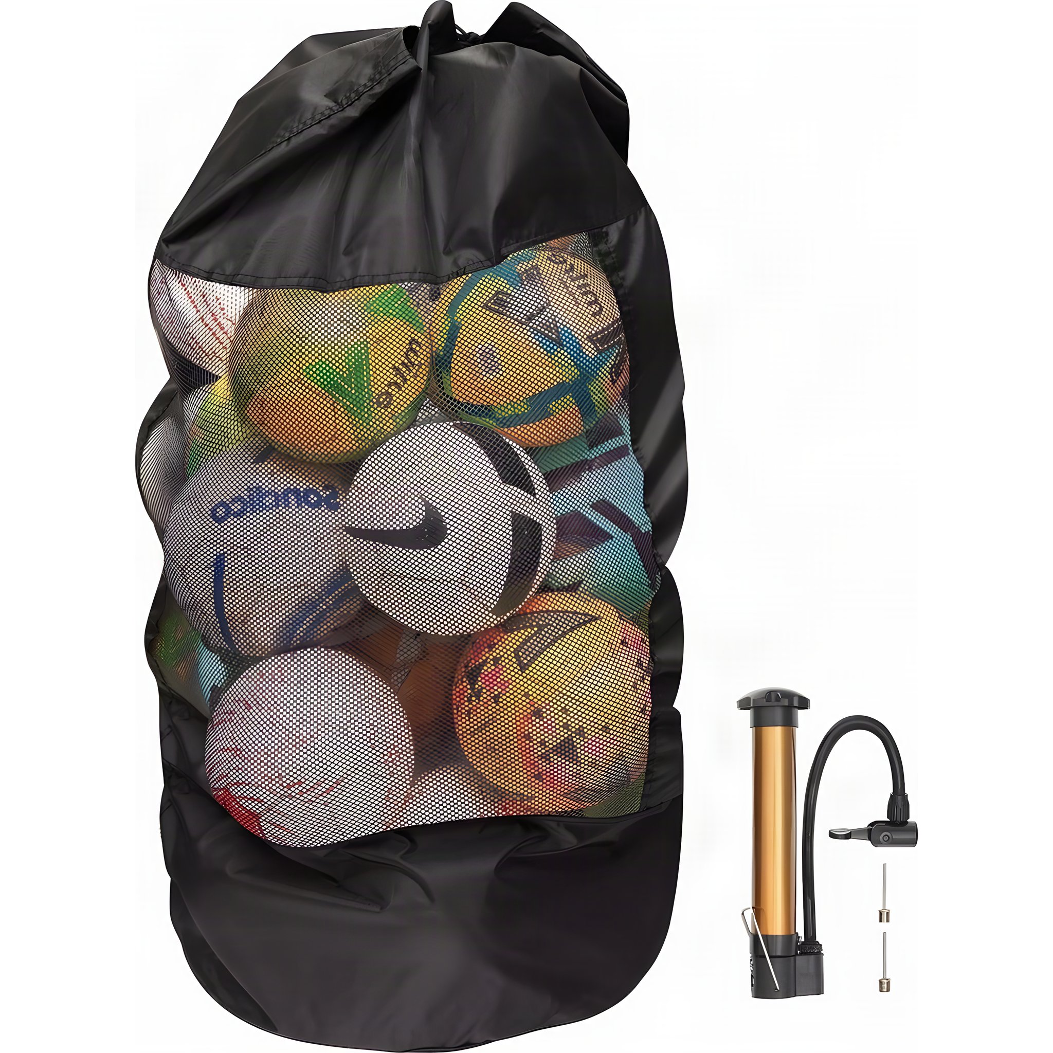 XL Balltasche mit Netz und Ballpumpe