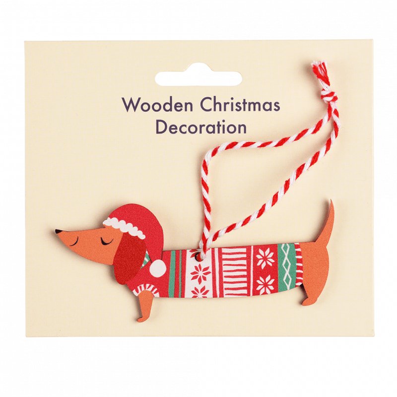 Dachshund Christmas Decoration by Rex London – Lifestyle