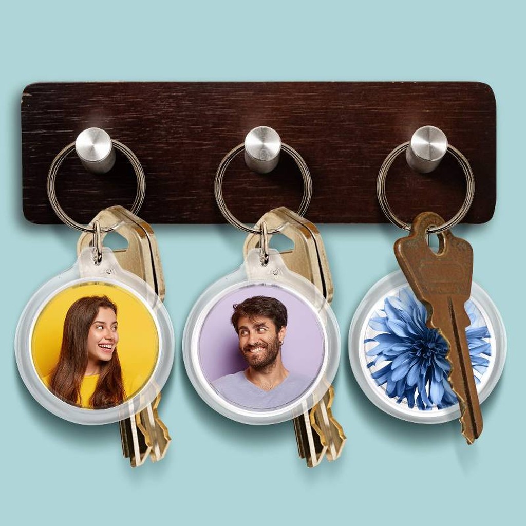 50 Foto-Schlüsselanhänger