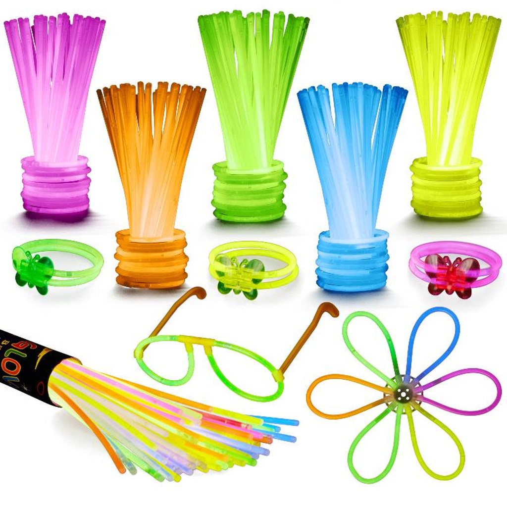 250 Party-Leuchtstäbe