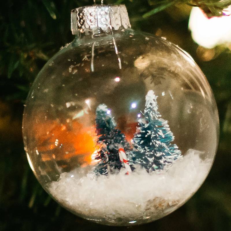 15 Boules de Noël remplissables