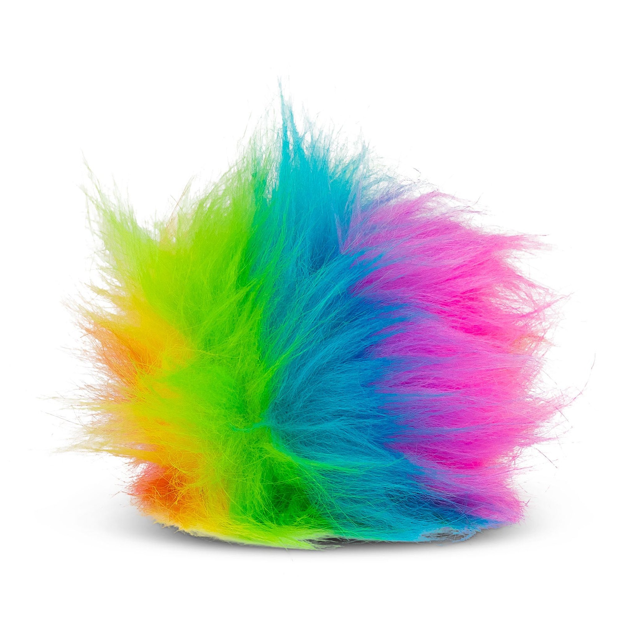 Flauschiger Furry Sugar Squish Ball in Regenbogenfarben von Scrunchems