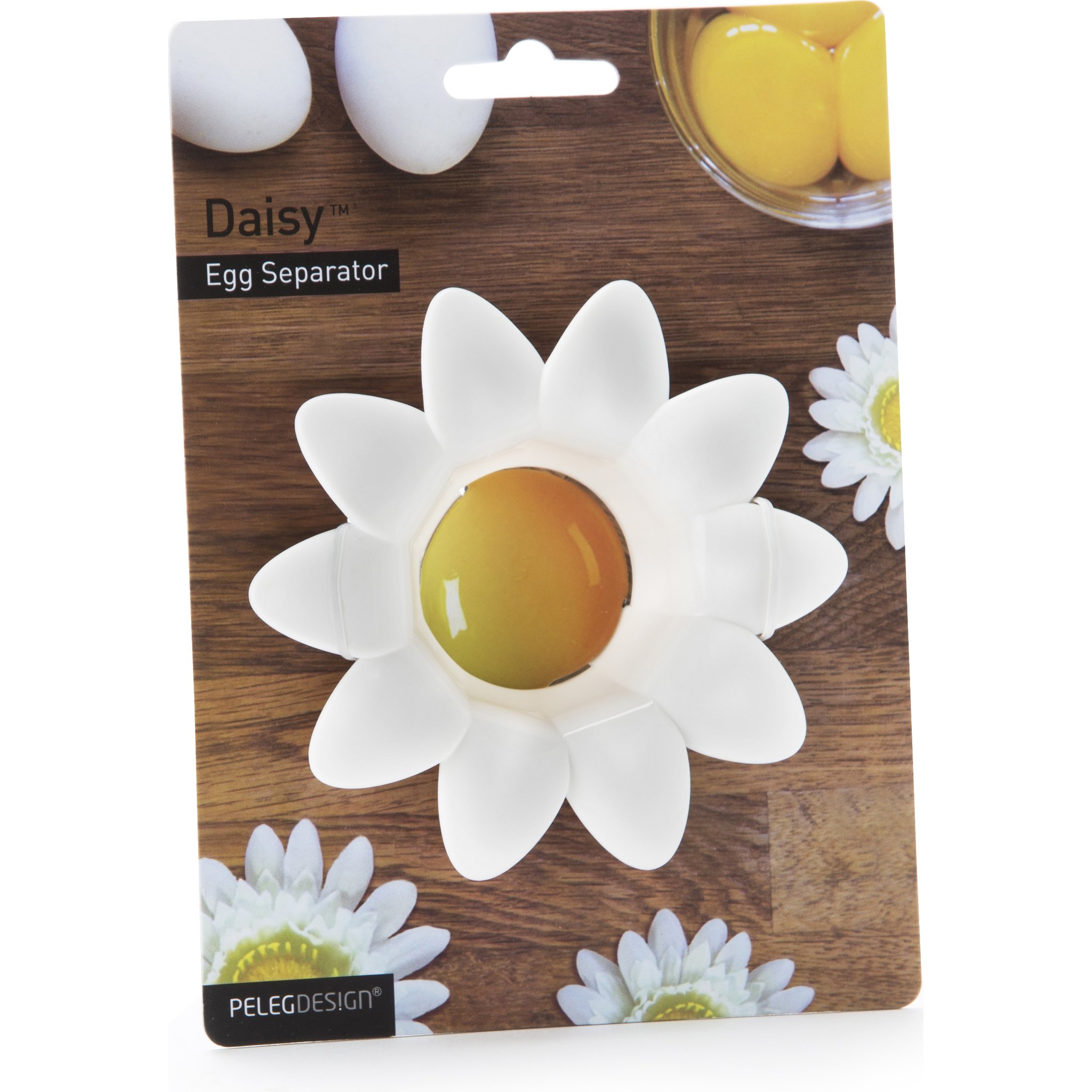 Gänseblümchen Eitrenner auf der Verkaufskarte von Peleg Design
