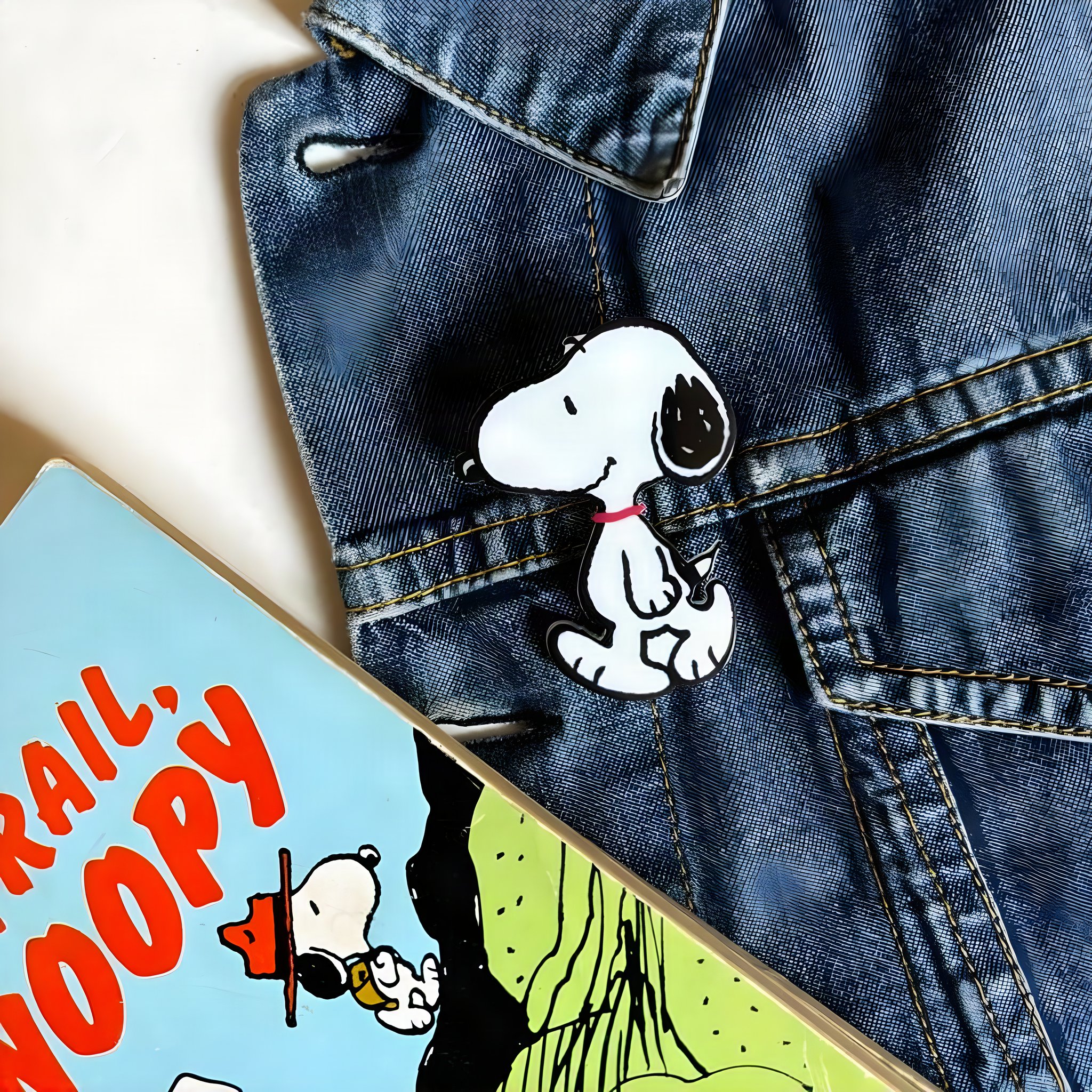 Peanuts Snoopy Pin Badge