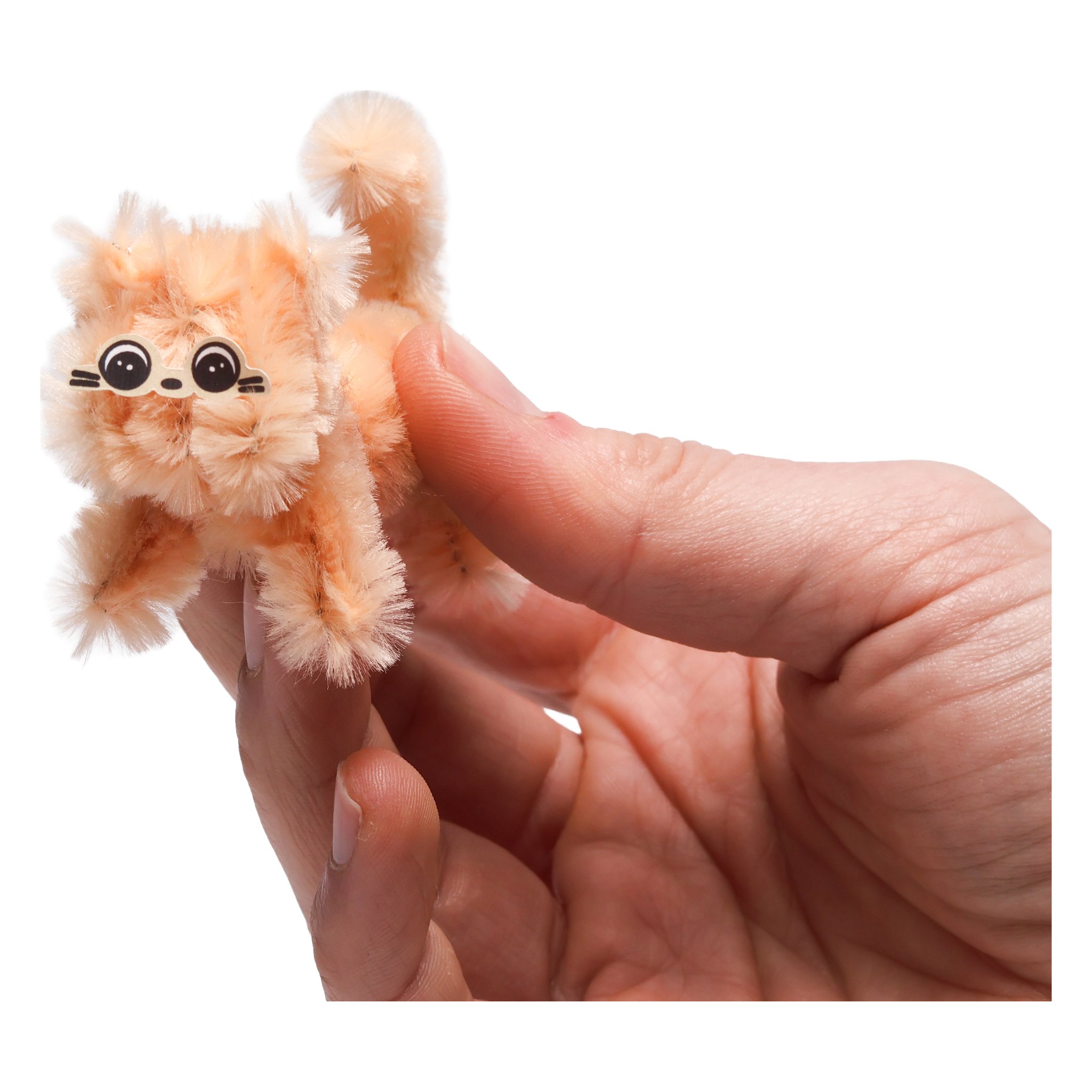 Mini Furry Friends craft kit – cat held in hand