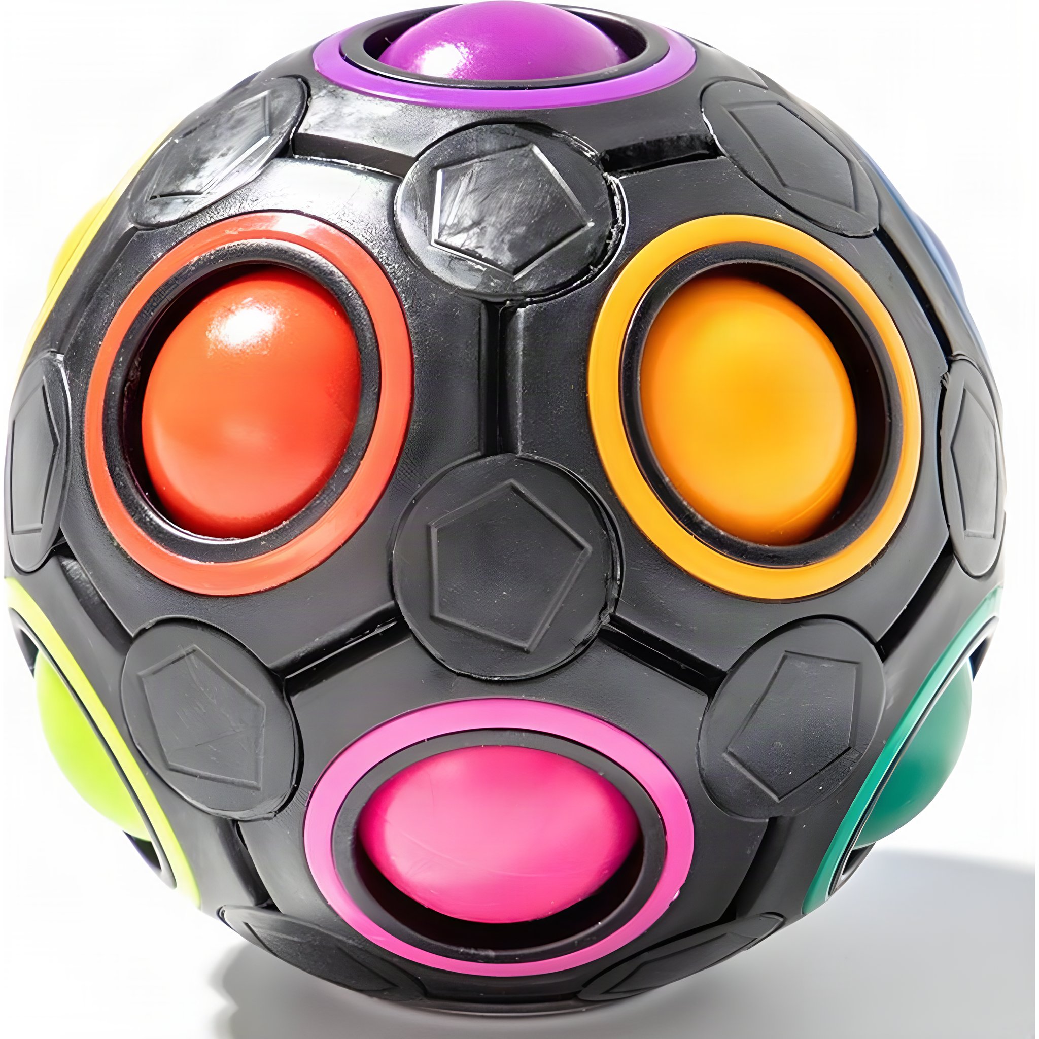 Puzzle Pop Ball Magic Rainbow Gyroscope Bal