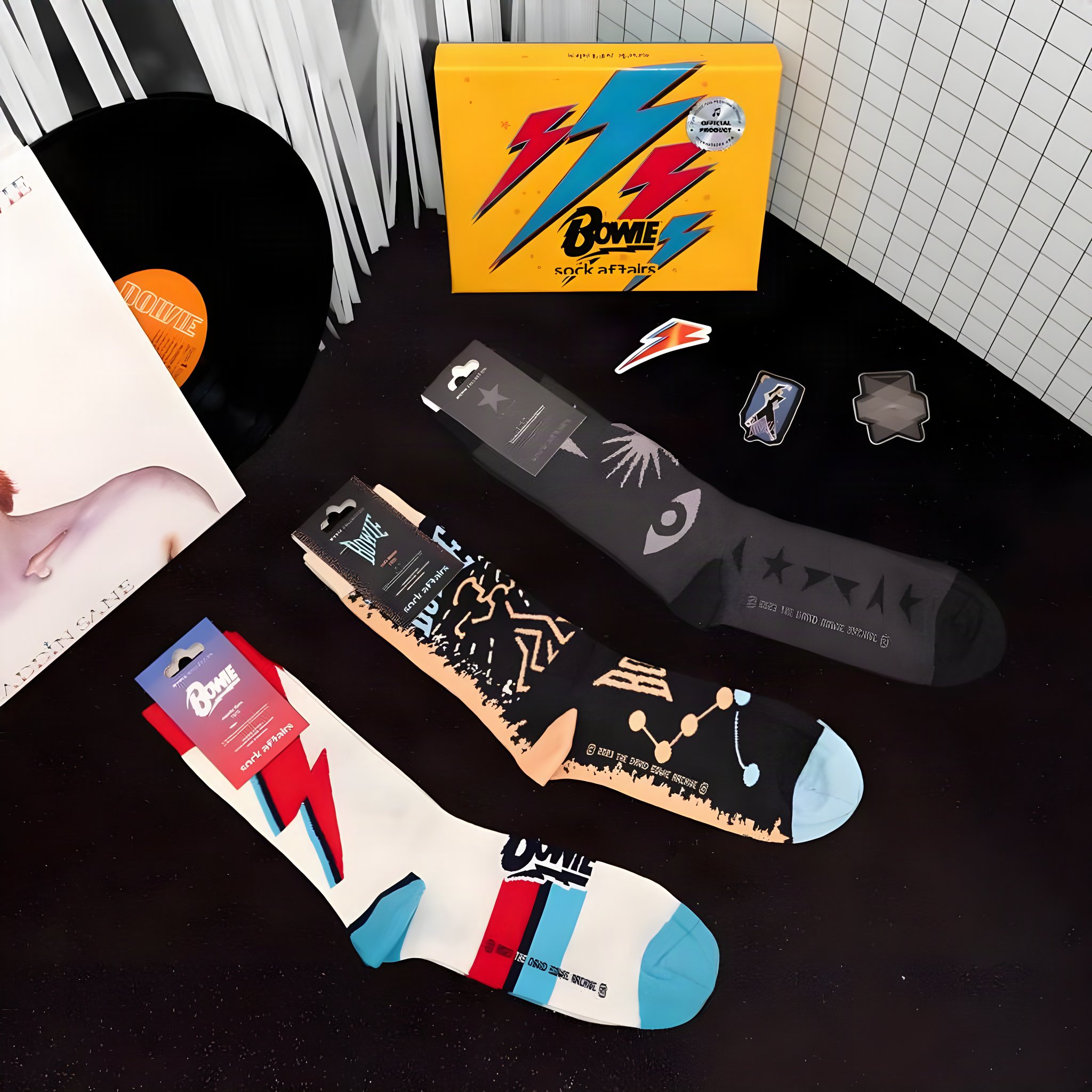 David Bowie Socken Geschenkset