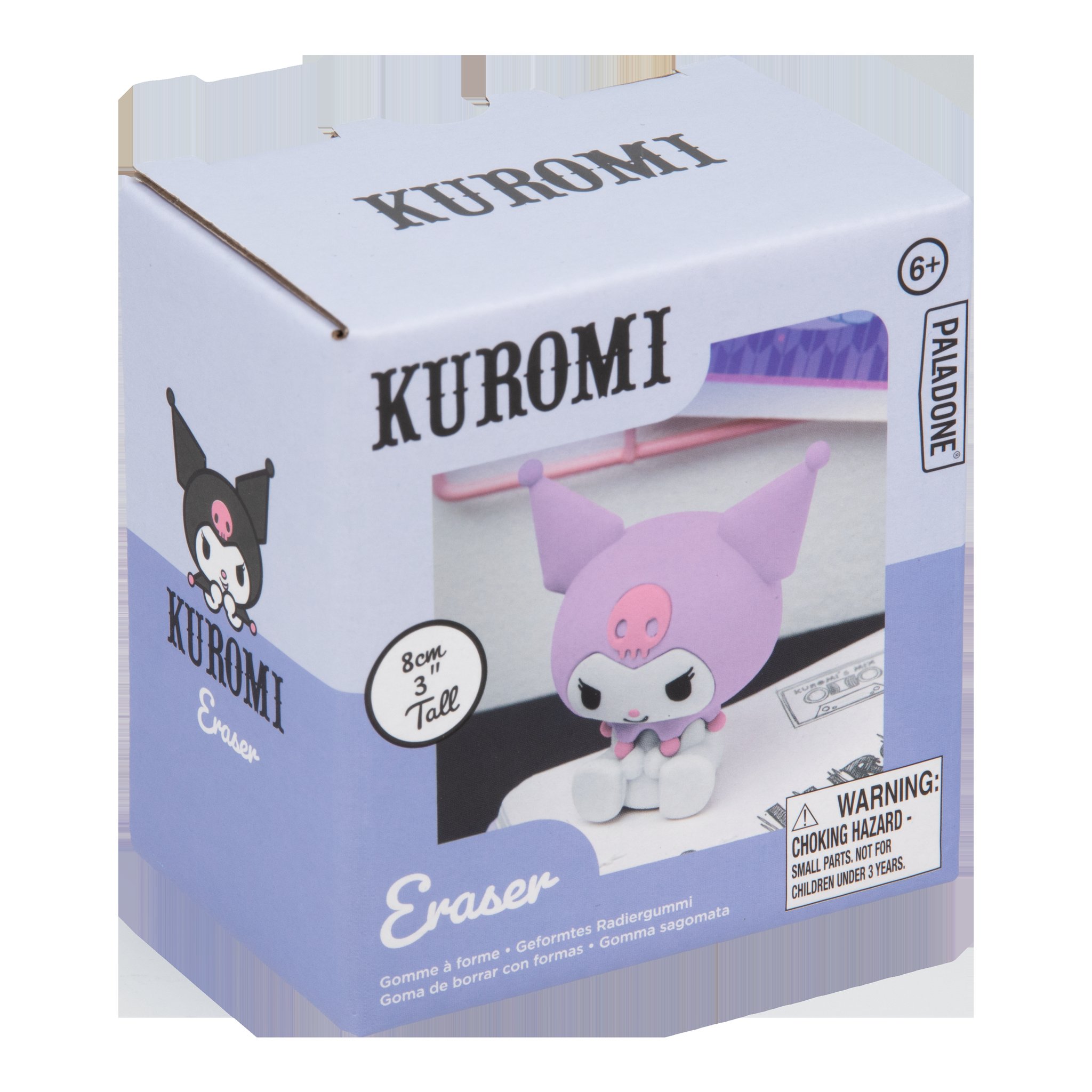 Kuromi Riesen-Radiergummi von Paladone – Verpackung