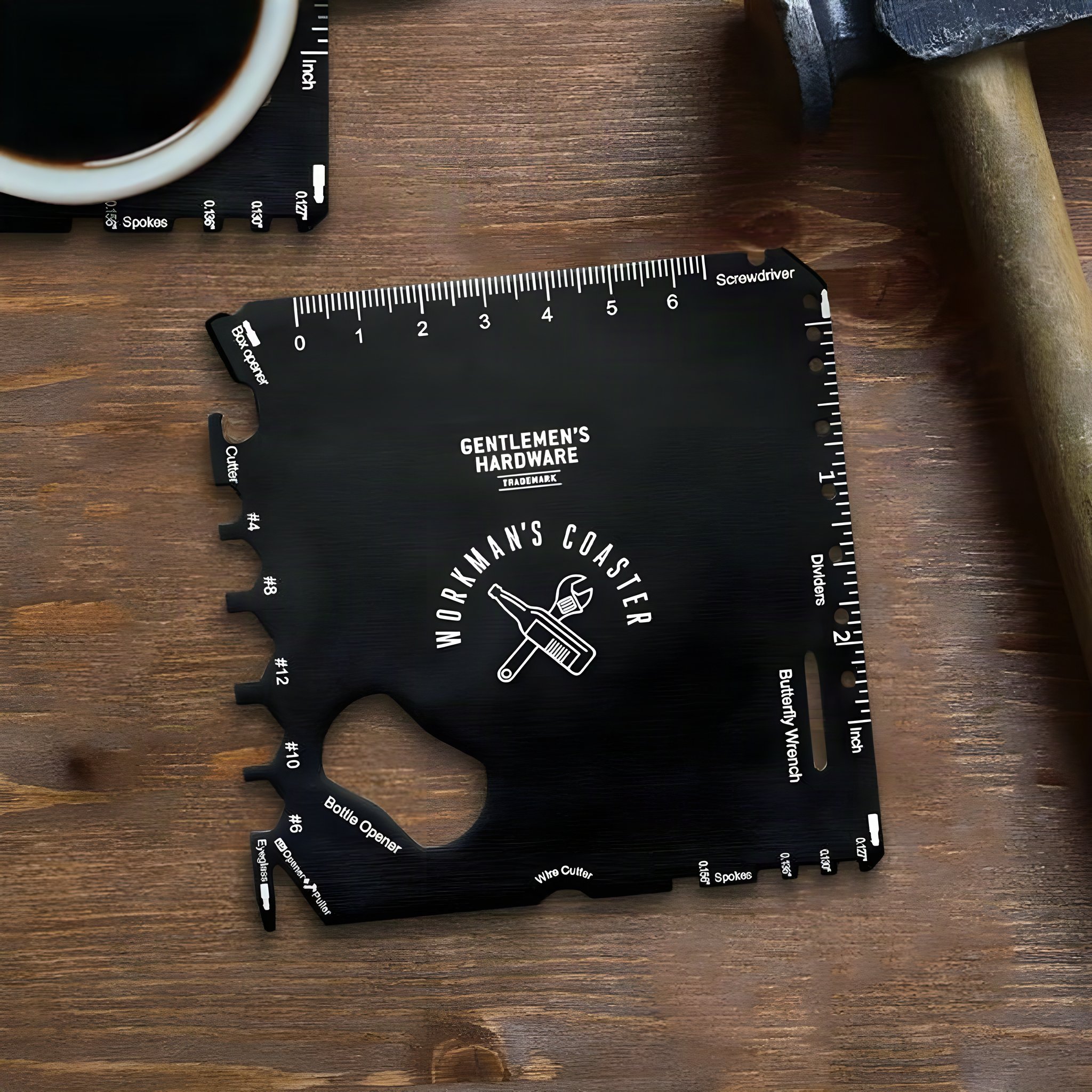 20-in-1 Bierdeckel Multi-Tool von Gentlemens Hardware