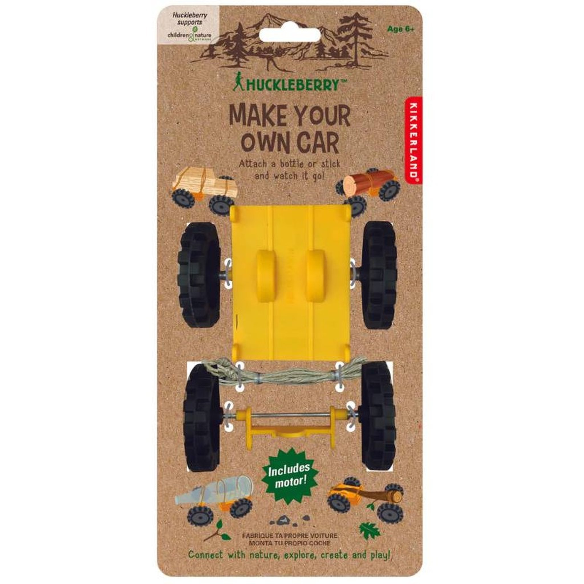 Kit voiture dans l'emballage « Make Your Own Car » de Huckleberry