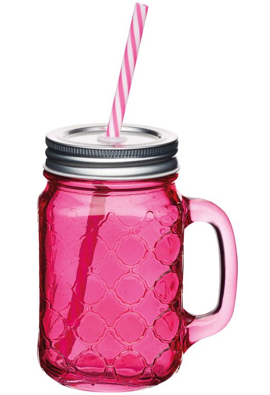 6 Bicchieri con Tappo e Foro per Cannuccia