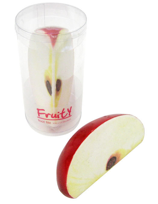 Hornhaut Raspel im Apfel Look