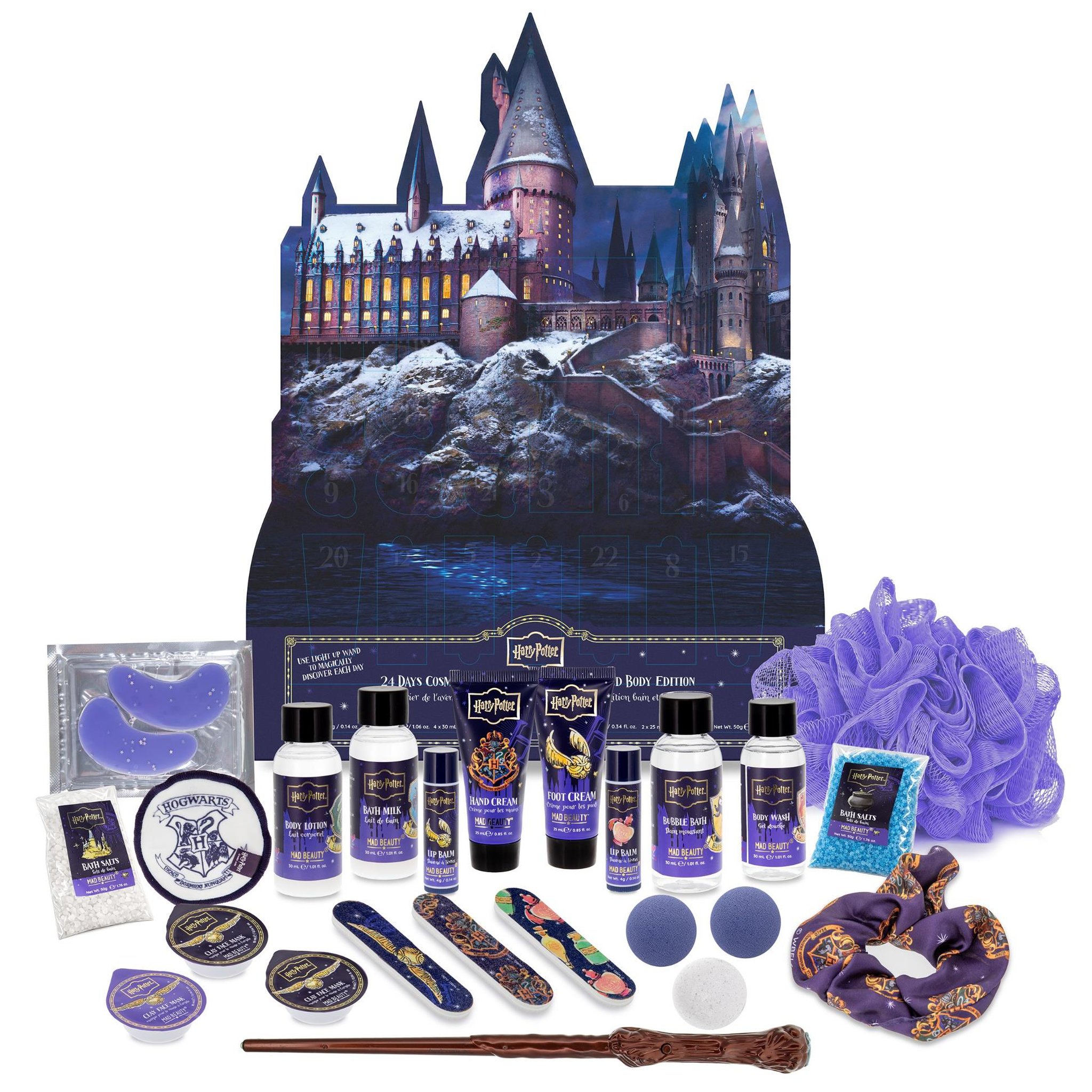 Calendrier de l'Avent Beauté Harry Potter Poudlard