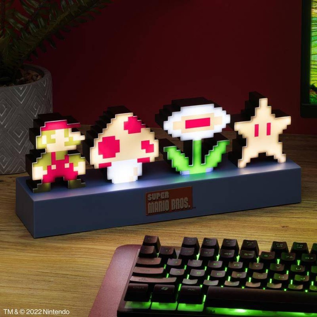 Super Mario Bros. Icons Light von Paladone