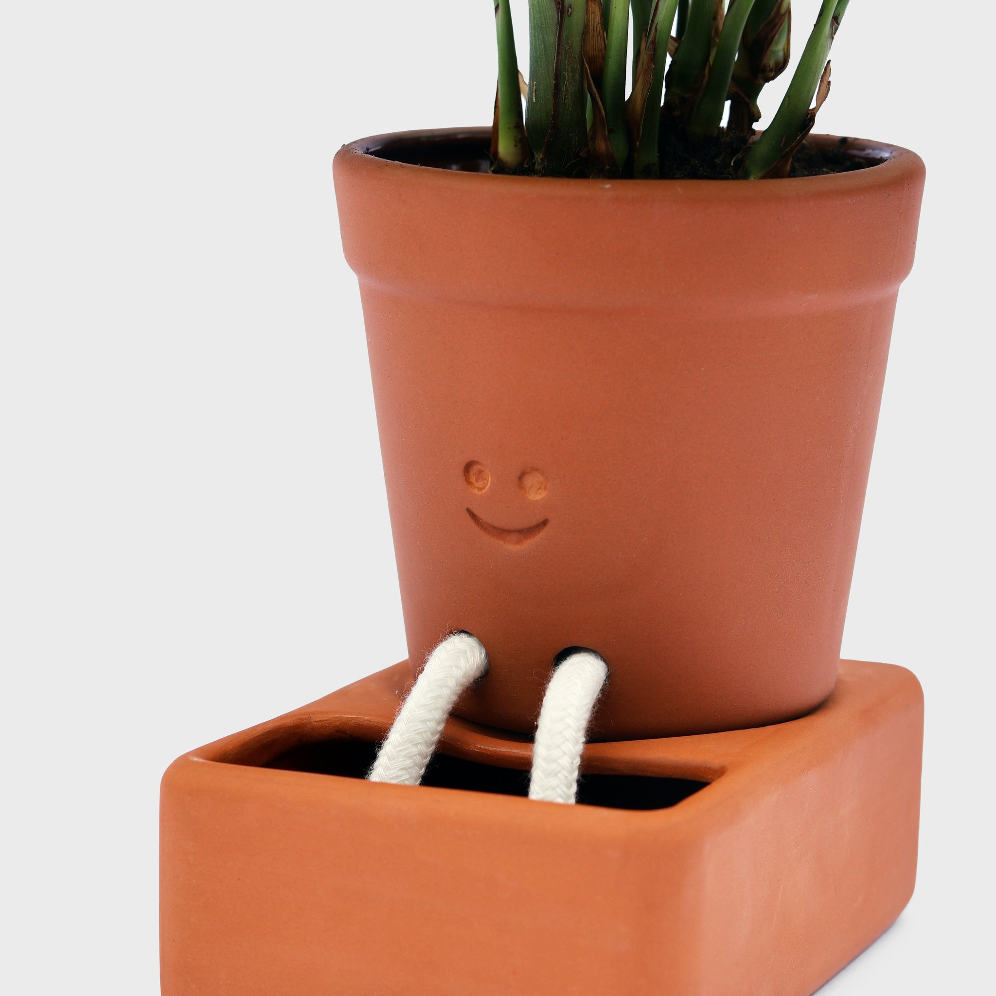 Self Care Planter – Selbstbewässernder Keramik-Pflanztopf (Bild 5)