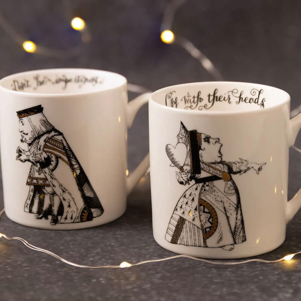 Victoria And Albert Alice In Wonderland Geschenkset His And Hers Can Tassen