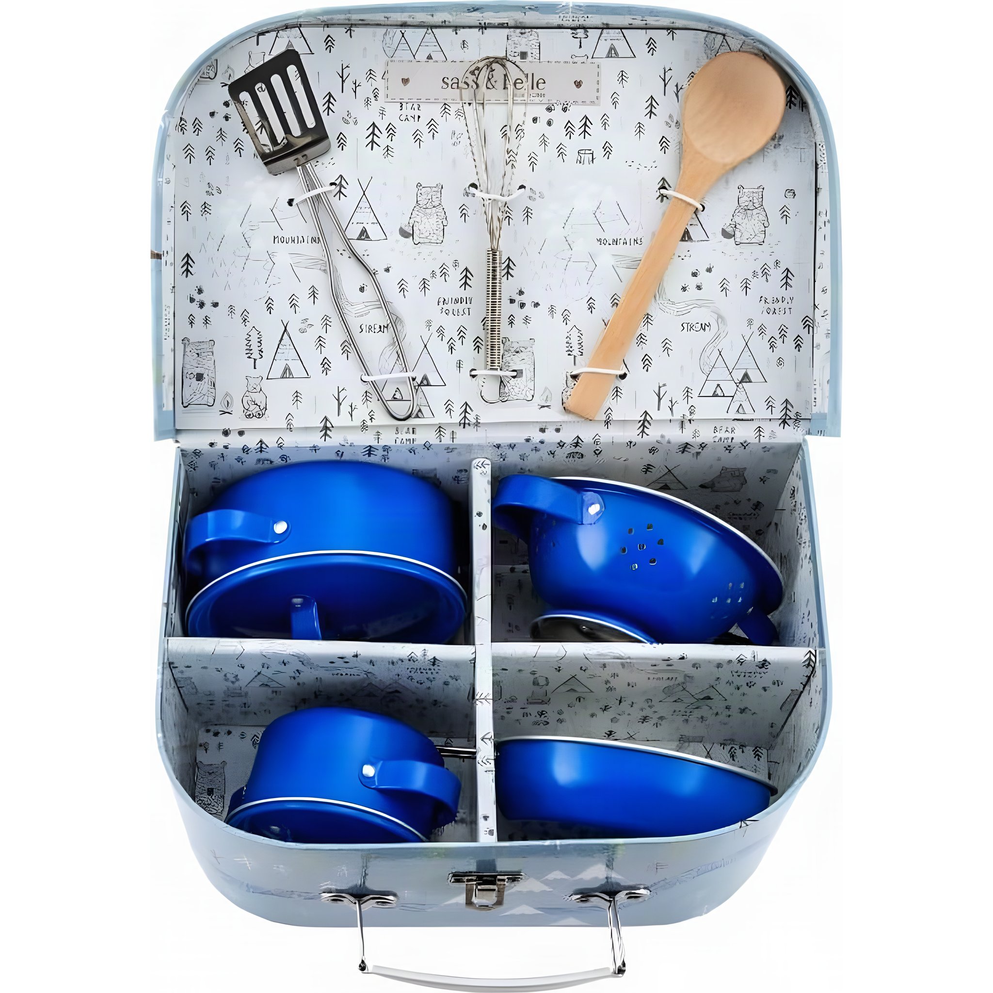 Camping Kochspiel Set mit Pfannen von Sass&amp;Belle
