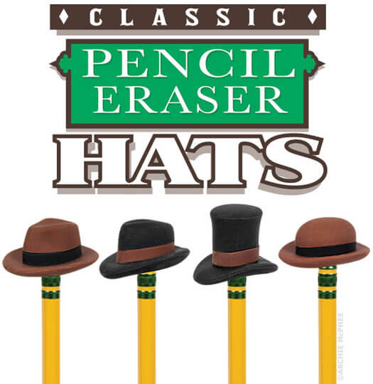 Bleistiftkappen Hut