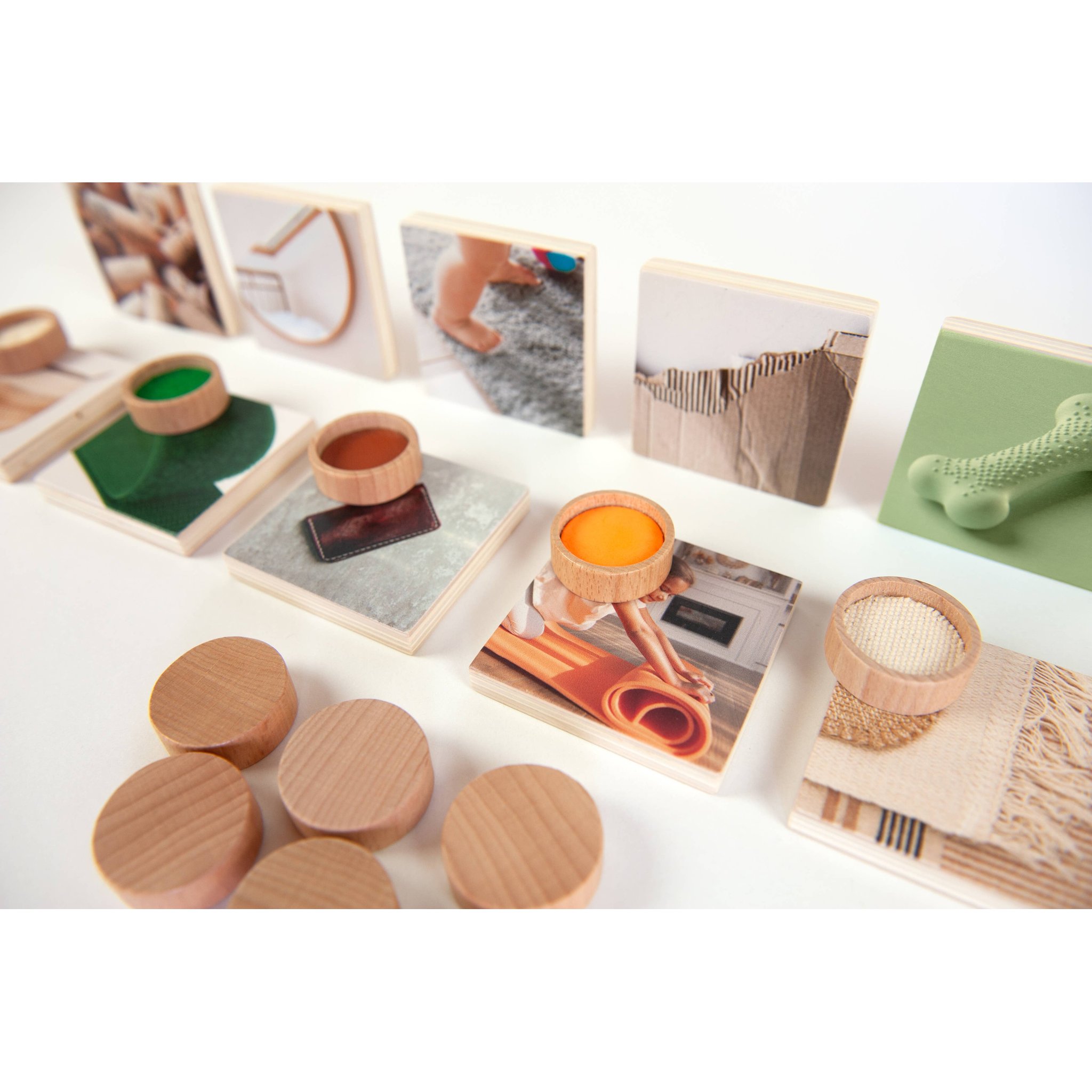 Andreu Toys Sensory Real Pics — Foto-Karten und Sensorik-Töpfchen