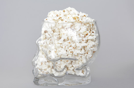 Bol de Fruit Crâne de Crystal